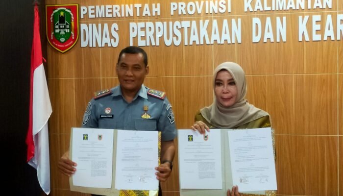 Dispersip Kalsel Lakukan MoU dengan LPKA Klas I Martapura, Dwi Berikan Apresiasi Perpus Palnam 2 IMG 20241216 WA0041