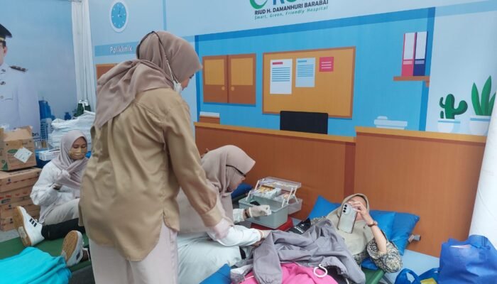 Stan RS Damanhuri Dipadati Antrian Periksa Kesehatan Gratis 3 IMG 20241220 WA0035