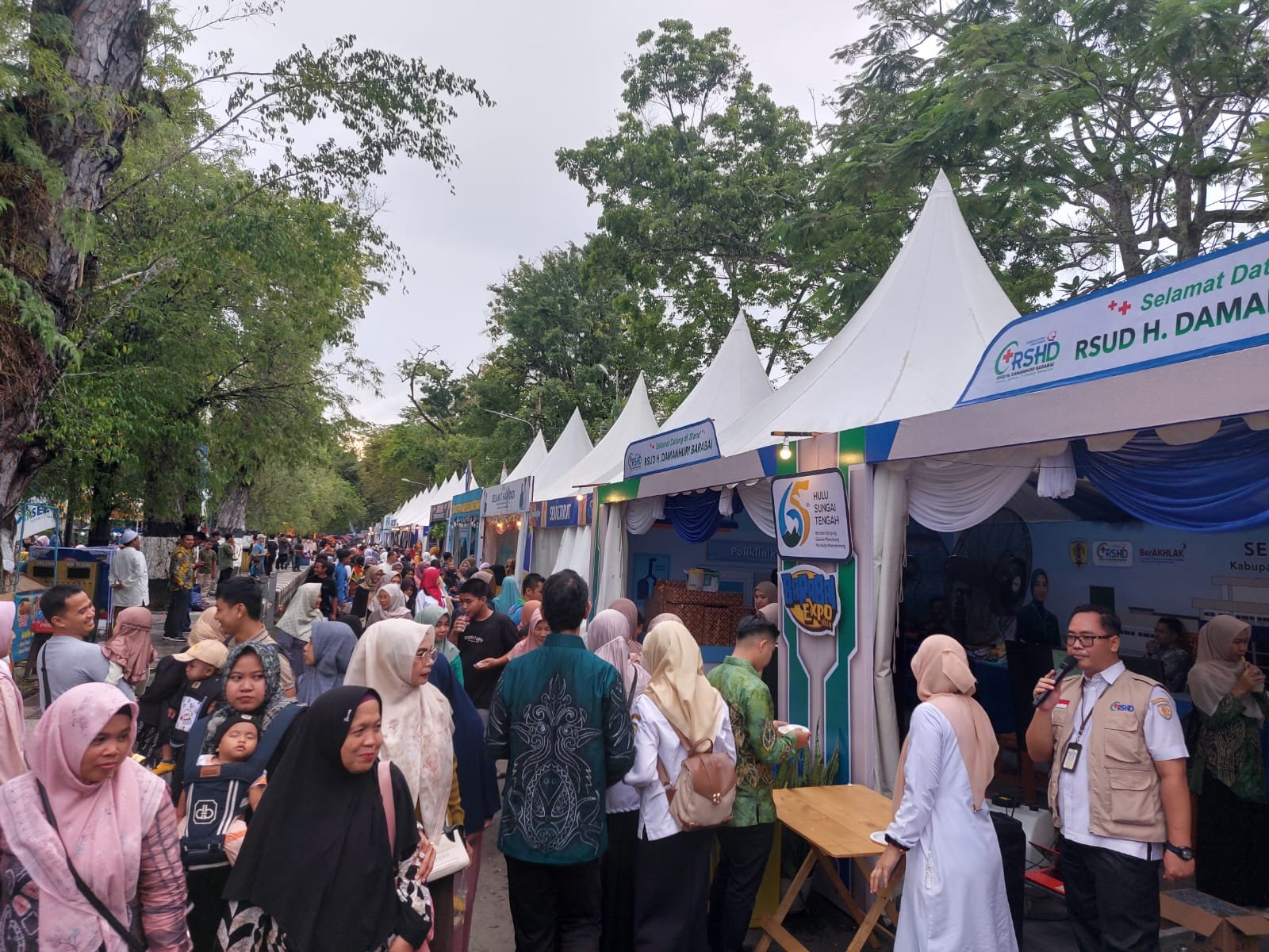 Stan RS Damanhuri Dipadati Antrian Periksa Kesehatan Gratis 1 IMG 20241220 WA0036