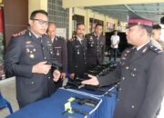 Kapolres HST Pimpin Pemeriksaan Senpi Semua Anggota 17 Kapolres HST Pimpin Pemeriksaan Senpi Semua Anggota
