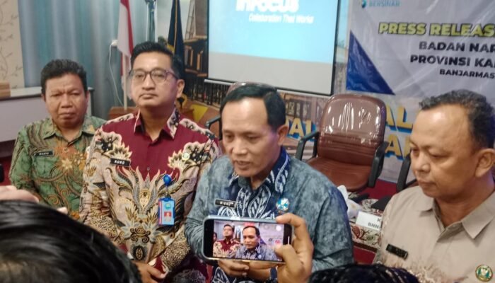 BNNP Kalsel Ungkap Oknum yang Terlibat Jaringan Peredaran Narkoba