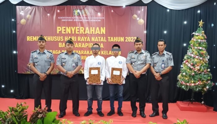 Peringati Natal 2024, 65 Narapidana di Kalimantan Selatan Dapat Remisi Khusus