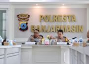 Polresta Banjarmasin Gelar Press Release 2024, Gangguan Kamtibmas Menurun, Berhasil Ungkap Kasus Narkoba Besar