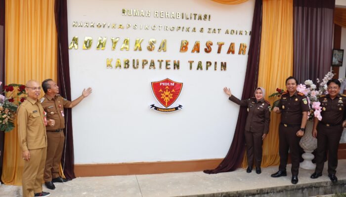 Tapin Miliki Rumah Rehabilitasi NAPZA Adhyaksa Bastari
