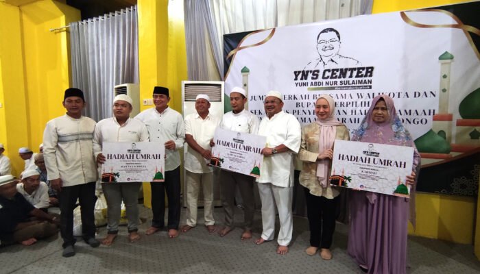 YN’S Center Gelar Jumat Berkah Bersama Walikota dan Bupati Terpilih
