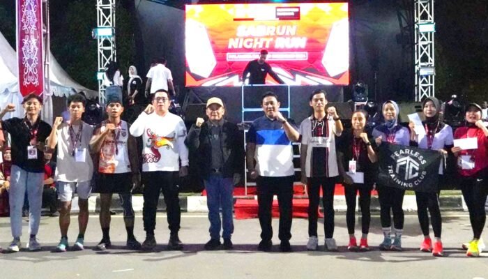 Gubernur Semangati Peserta Sabrun Night Run 5K