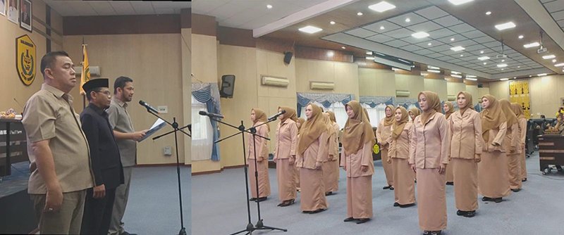 hal 5 pengukuhan pengurus