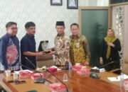 Sekda Tanbu Sambut Kunjungan Kerja Komisi I DPRD Kalsel