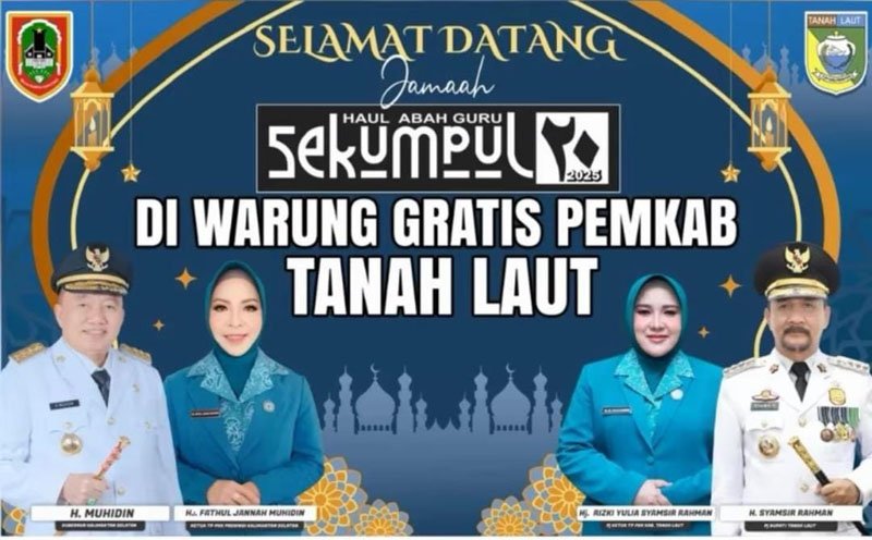 Warung Gratis untuk Jamaah Haul Abah Guru Sekumpul 2025 1 Hal 2 Tala 1 3 klm 1