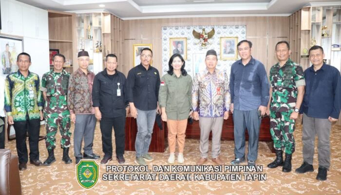 Kementerian Pertanian Bahas Progres Cetak Sawah Rakyat di Tapin