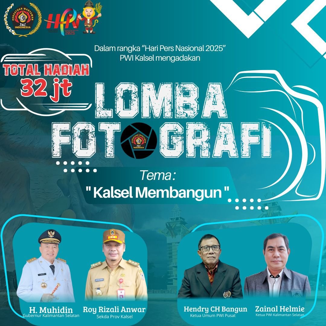 Meriahkan HPN 2025, PWI Kalsel Gelar Lomba Foto Total Hadiah Rp32 Juta 1 IMG 20250114 WA0069