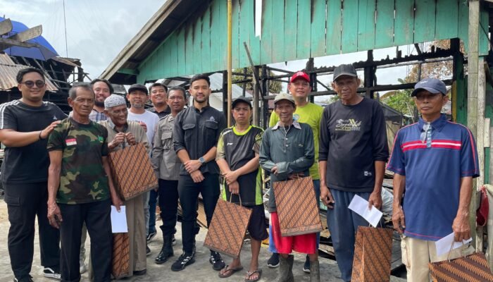 Peduli Sesama, ASP Sports Bantu Korban Kebakaran di Alalak Tengah