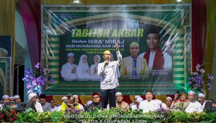 Ribuan Jamaah Hadiri Tabligh Akbar Ustad Abdul Somad