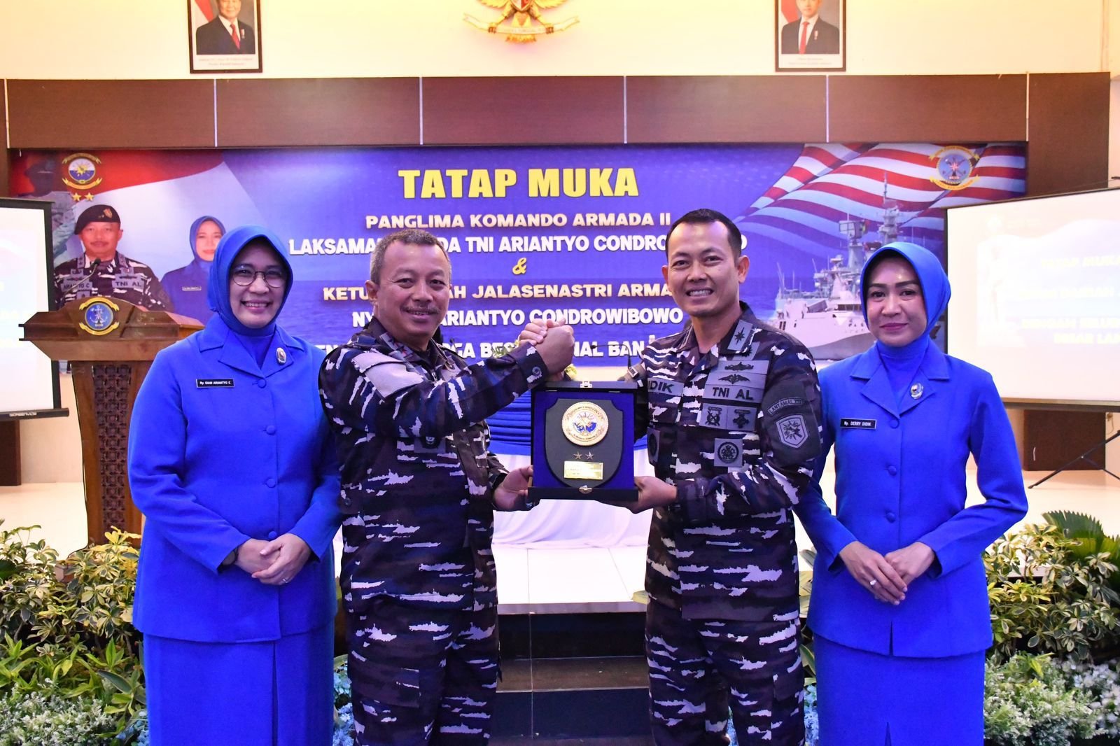 Pangkoarmada II Tatap Muka dengan Keluarga Besar Lanal Banjarmasin 1 IMG 20250120 WA0012 1