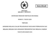 Menkeu Keluarkan Surat Perintah Efisiensi 16 Pos Belanja