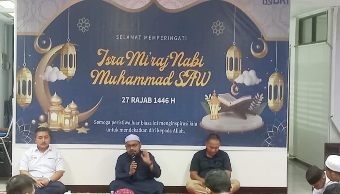BRI BO Martapura Peringati Isra Mi’raj 27 Rajab 1446 H