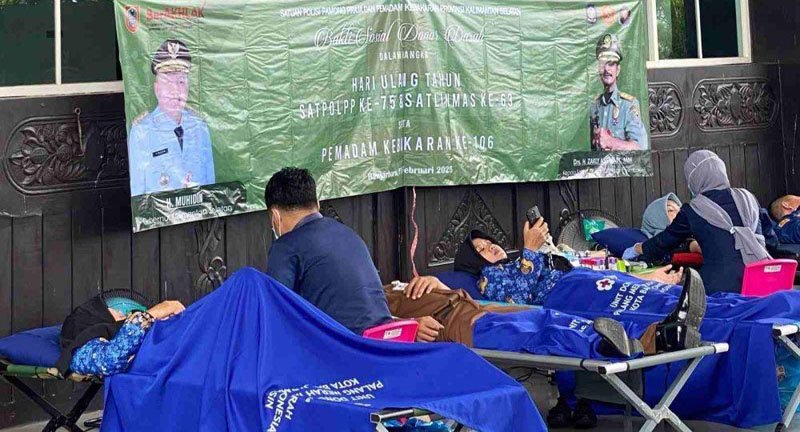 1 35 klmKontrak Pemprov 18 Pemprov gelar donor darah
