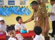 Siswa SDN Pabahanan Uji Coba MBG