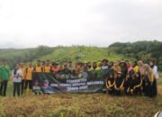 DPRKPLH Tala Gelar Penanaman 200 Bibit Pohon di Embung Riam Pinang