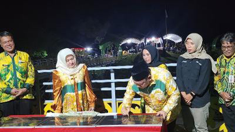 Akhir Jabatan Bupati Sayed Jafar Resmikan Sejumlah Destinasi Wisata 1 Hal 4 Kotabaru 4 klm 1