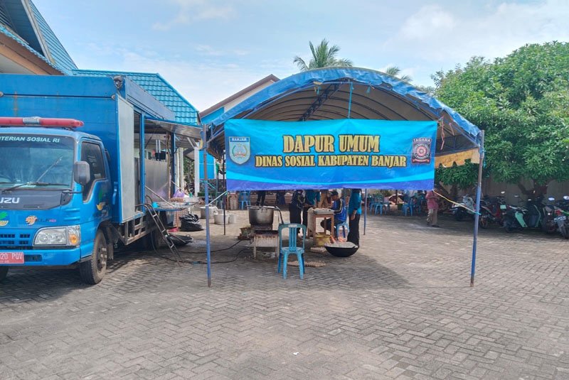 Dinsos Buka Dapur Umum di Martapura Barat 1 Hal 6 3 KLm Dapur umum