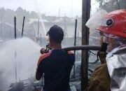 Beli Sayur, Rumah Terbakar di Palangka Raya