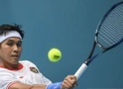 Pemain Asal Banjarmasin Rifqi Kalah, Indonesia Tertinggal 0-2 Atas Slovenia di Piala Davis