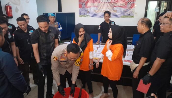 Polresta Banjarmasin Musnahkan Hampir 1 Kg Sabu dan Ratusan Butir Ekstasi