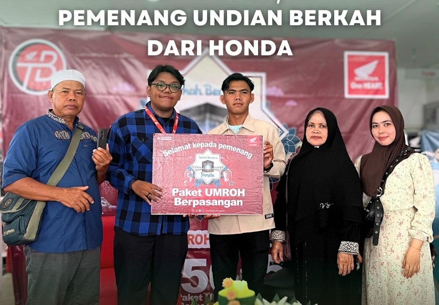 Teladan Baru Motor Umumkan Pelanggan Setia Honda yang Menangkan Umroh Berpasangan 1 IMG 20250220 WA0007