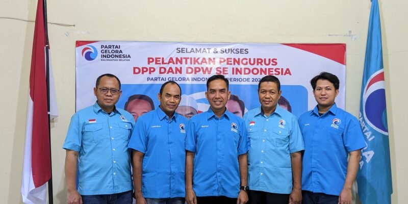Wahyudi Pimpin DPW Gelora Kalsel 1 IMG 20250222 WA0069 scaled e1740217813761