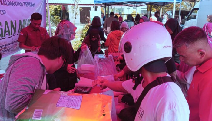 Pasar Murah Hanpang Ludes Dalam Waktu Singkat