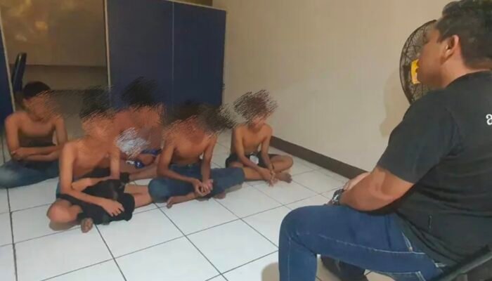 Polsek Banjarmasin Utara Gagalkan Tawuran Kelompok Pemuda, 5 Pelaku Diamankan