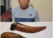 Oknum ASN Bawa Sajam Ditangkap Polisi