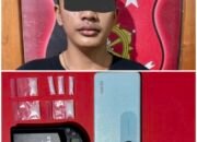 Polsek Tapin Utara Amankan Pengedar Narkoba
