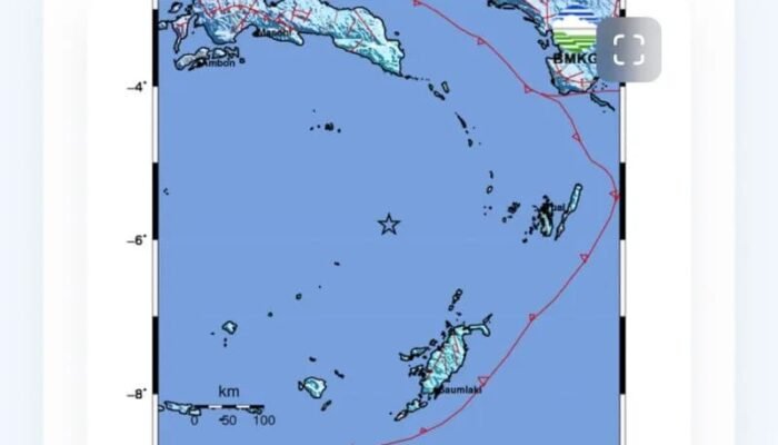 Kepulauan Banda, Maluku Diguncang Gempa Magnitudo 6,0