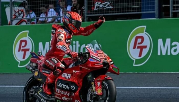 Dua Bersaudara Marc dan Alex Marquez Juara Sprint Race GP Thailand