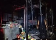 Kios Sembako di Palangka Raya Hangus Terbakar