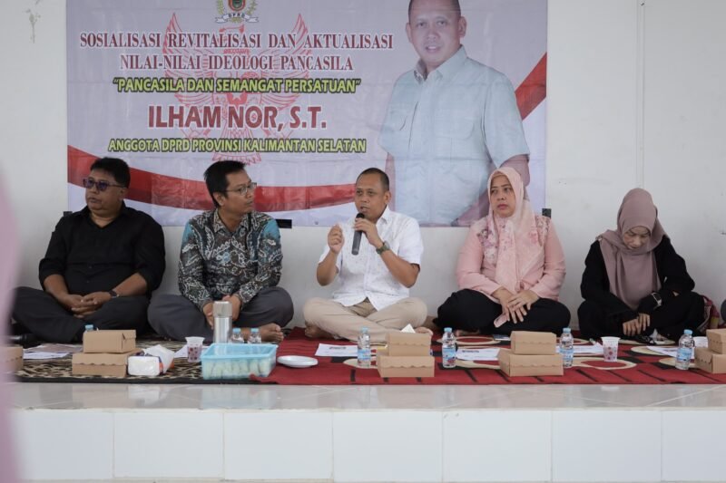 Ilham Nor, Sosialisasikan Nilai-Nilai Pancasila dan Semangat Persatuan di Sungai Andai 1 IMG 20250304 WA0025 scaled e1741054411284