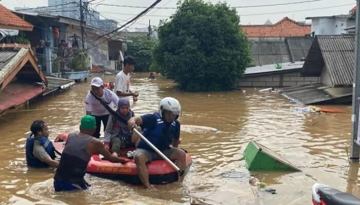 Banjir di Jakarta, Depok, Tangerang, Bekasi Akibat Banjir Kiriman