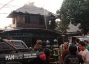 Rumah Sewaan Ludes Terbakar