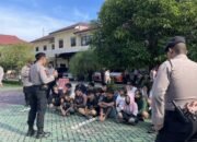 Polresta Banjarmasin Amankan 20 Remaja dalam Patroli Antisipasi Tawuran dan Balap Liar