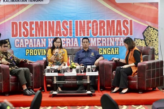 Kominfosantik Gelar Desiminasi Capaian Kinerja Pemprov Kalteng 1 IMG 20250306 WA0040