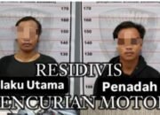 Polisi Tangkap Dua Pelaku Pencurian Sepeda Motor, Satu Pelaku Jual Lewat Facebook