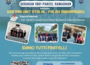 KSR PMI STAI Al-Falah Banjarbaru Gelar “Gerakan 1001 Parcel Ramadhan” untuk Bantu Sesama