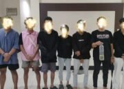 Konsumsi Alkohol, 8 ABG Diamankan Polsek KPL Banjarmasin