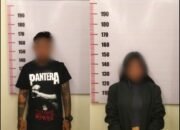 Pasutri Beserta Penadah Hasil Curian Digiring ke Mapolsek Banjarmasin Utara