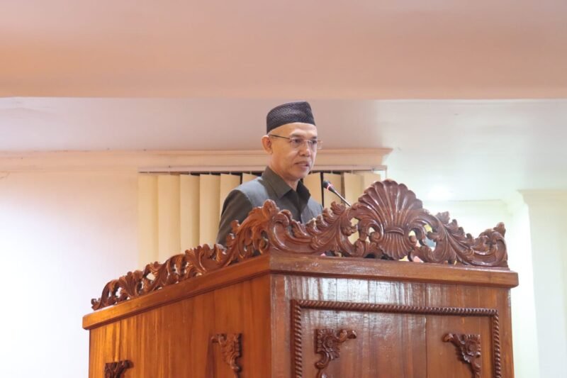 Sekda Tapin Sampaikan Pidato LKPJ Tahun Anggaran 2024 1 IMG 20250318 WA0017 e1742281051110