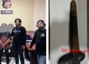 Bawa Sajam, Pria 52 Tahun Ditangkap Polisi