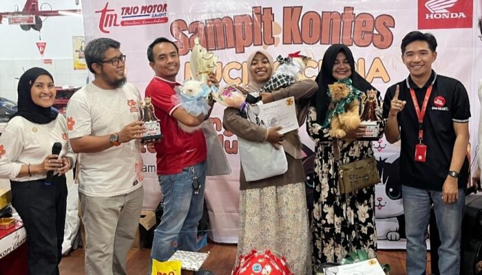 Tingkatkan Kepedulian Hewan Peliharaan, Trio Motor Sampit Gelar Kontes Kucing Ceria