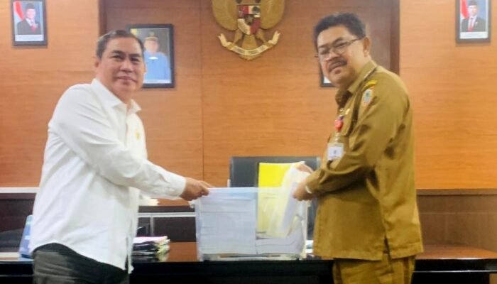 Serahkan Laporan HPN, PWI Ingin Perkuat Kemitraan dengan Pemprov Kalsel